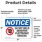 Signmission Do Not Weld Sensitive Electronic Sign With Symbol, 7 in W x Rectangle, Vinyl Decal OS-2PACK-NS-D-57-L-11413 - alternate 3